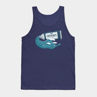 Ocean Paint Tube Tank Top